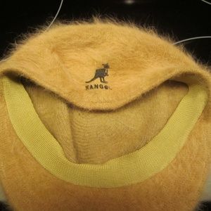 Womens Kangol Golden Angora Beret